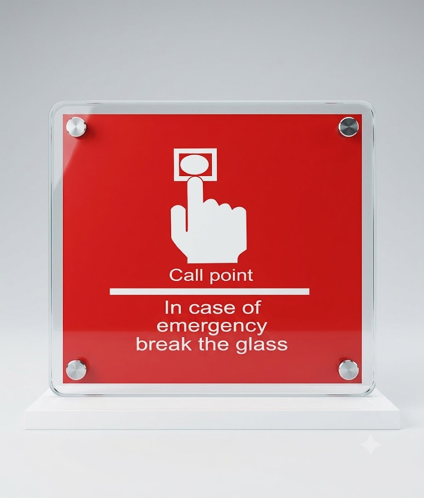 Dwell Call Point Sign